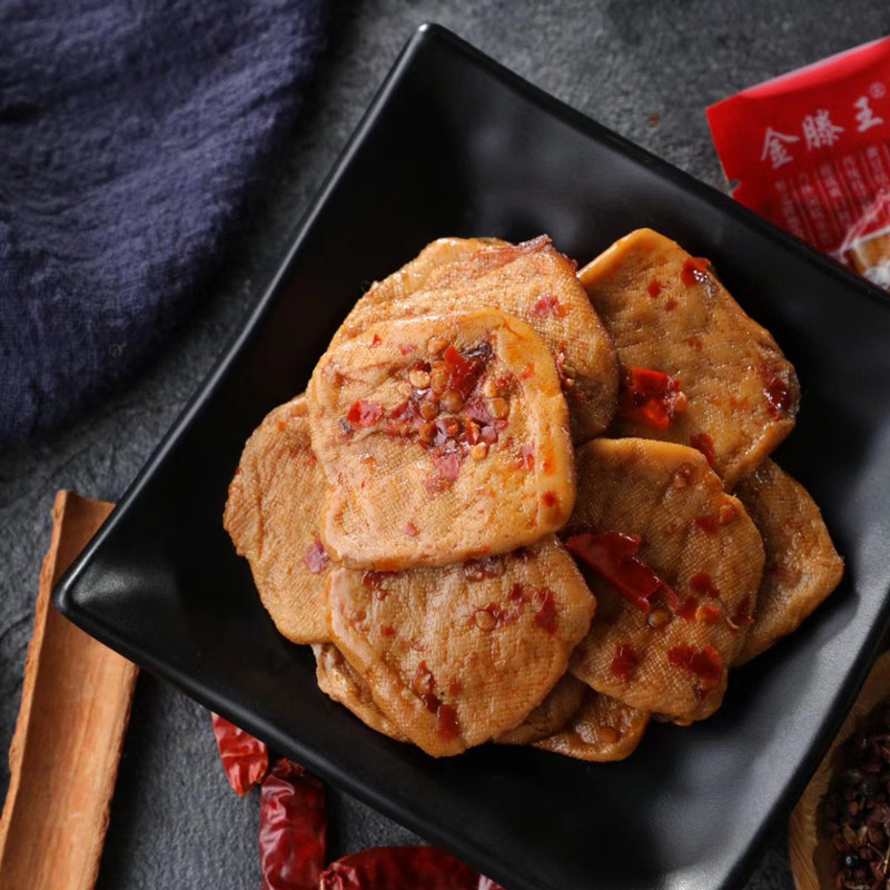 新港茶干安徽芜湖繁昌特产薄片休闲豆腐干