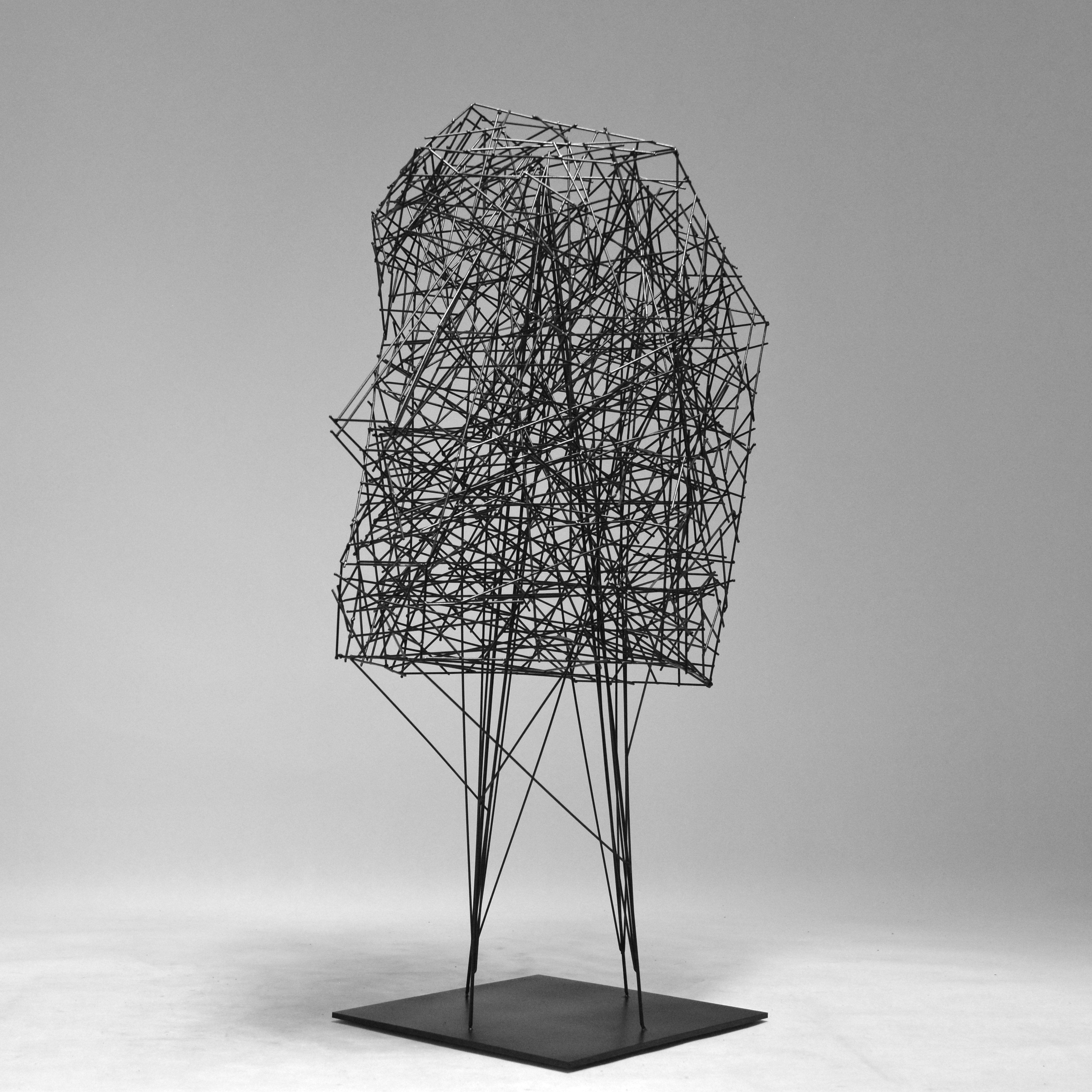 金属铁艺装饰酒店样板房大厅摆设构思简约现代摆件