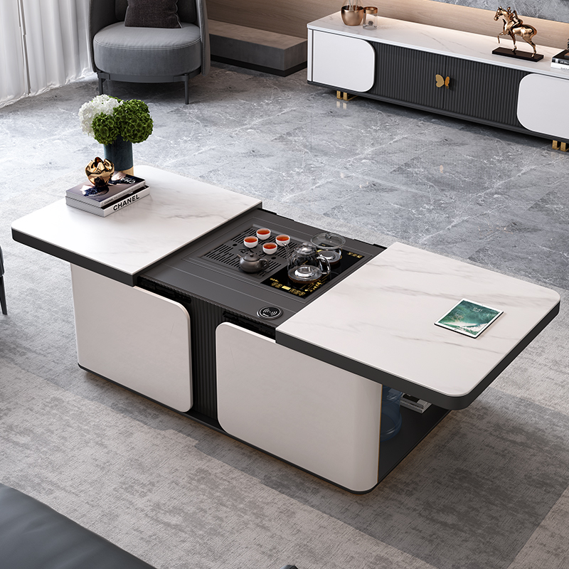 可伸缩全自动智能电动升降茶几客厅餐桌茶几