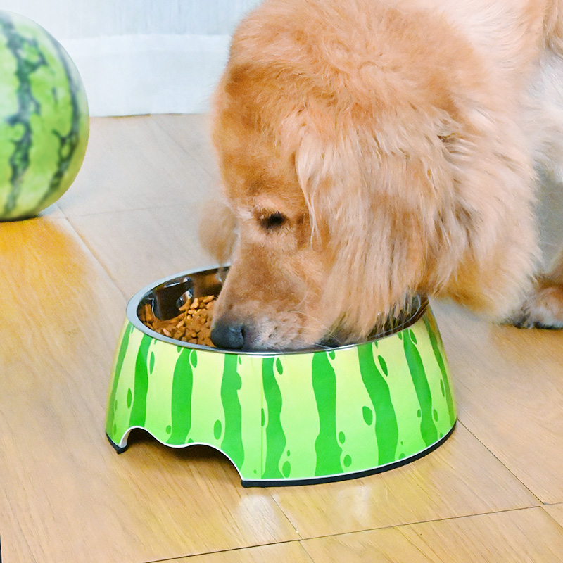 大狗盆狗碗猫碗双层两用碗防打翻狗食大型犬狗碗