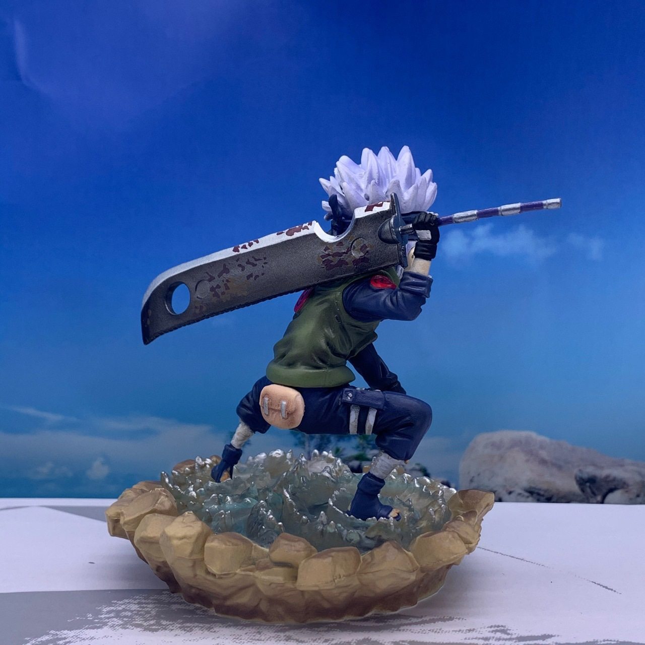 火影忍者gk忍界大战wcf扛刀旗木卡卡西手办模型手办