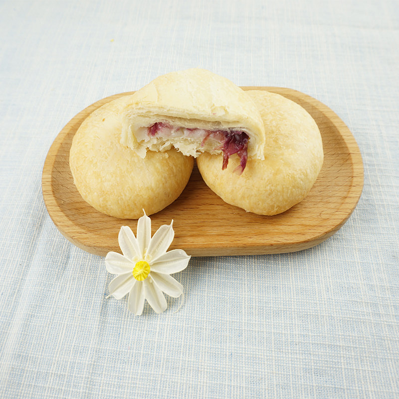 味源日式拉丝雪媚娘云南玫瑰鲜花传统手工点心传统中式糕点