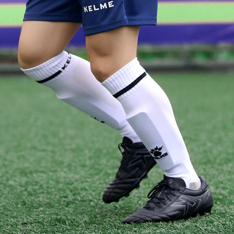 卡尔美足球袜男长筒夏季薄款球袜毛巾底运动袜kelme足球训练袜子
