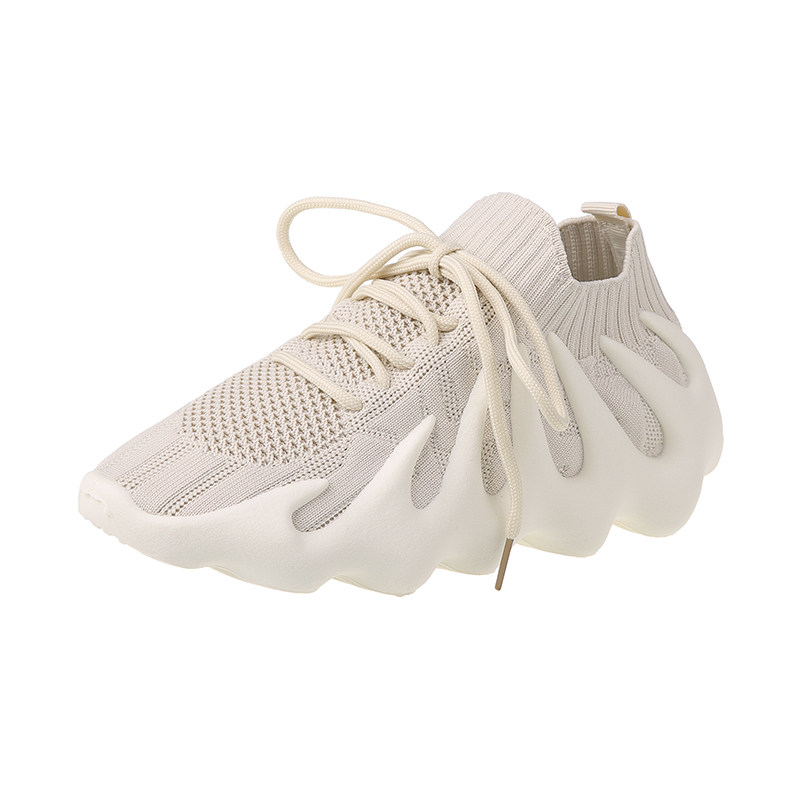 运动饺子鞋女2021年新款网红ins百搭八爪鱼系带时尚休闲鞋