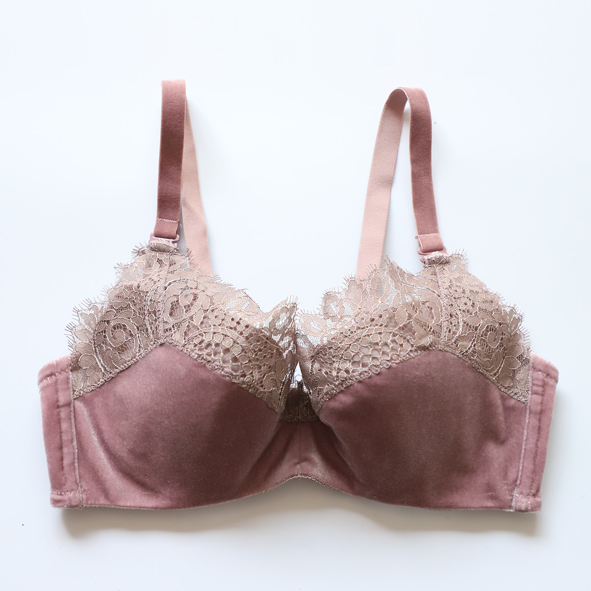 80d钢圈文胸女士罩杯蕾丝薄款聚拢宫廷欧式文胸