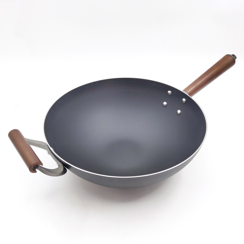 炒锅苏泊尔芯铁2代真不不锈铁锅32cm轻便cc32炒锅