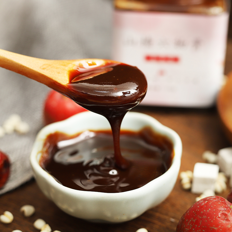 小山楂茯苓膏十二物无蜂蜜鸡内金婴幼儿山楂内金膏儿宝膏一马好物