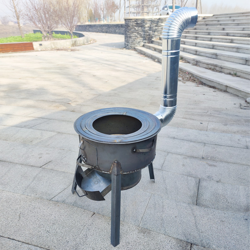 柴火农村家用木柴火炉移动灶台台大锅台新式野餐炉具