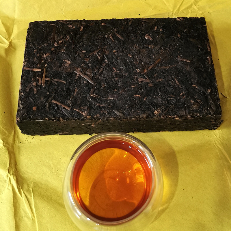 雅安砖茶砖康氟藏茶低发酵绿色食品直发茶厂龙茶厂其它黑茶