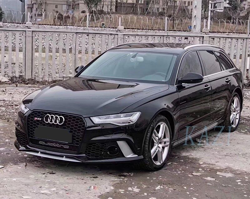 a6l改装适用于1618款奥迪rs6大包包围前杠中网其他