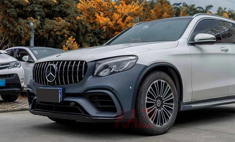 适用于1618款奔驰glc改装glc63samg大包包围前杠其他