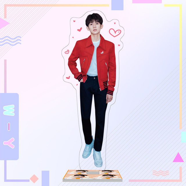 现货tfboys7周年纪念易烊千玺王俊凯王明星周边摆件潮玩盲盒