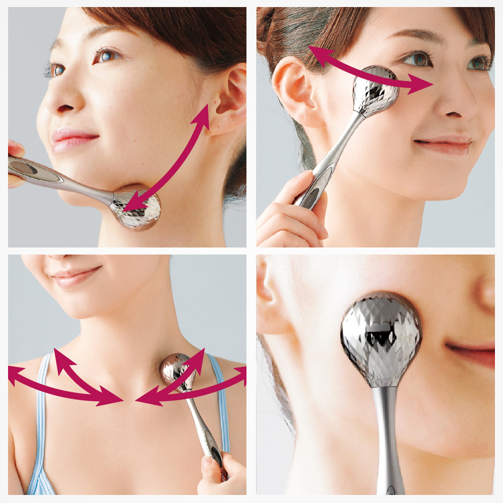 refa o style 黎珐铂金滚轮微电流按摩仪美容仪舒缓法令纹