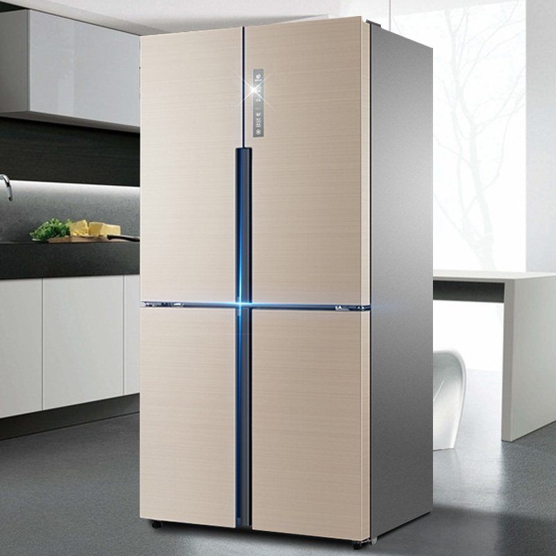 海尔冰箱双开门家用四门十字对开门变频风冷无霜458升家用电冰箱