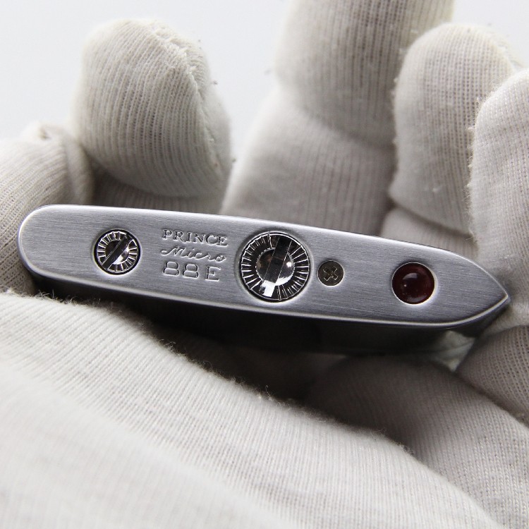 日本原装正品prince王子打火机个性复古超薄气体火石砂轮机88e