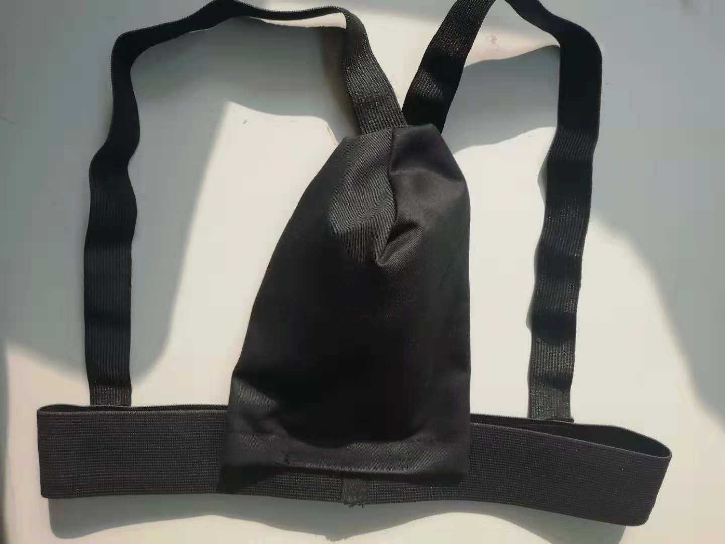 木羽硬质护裆黑色低调hema兵击短兵护具新款运动护具