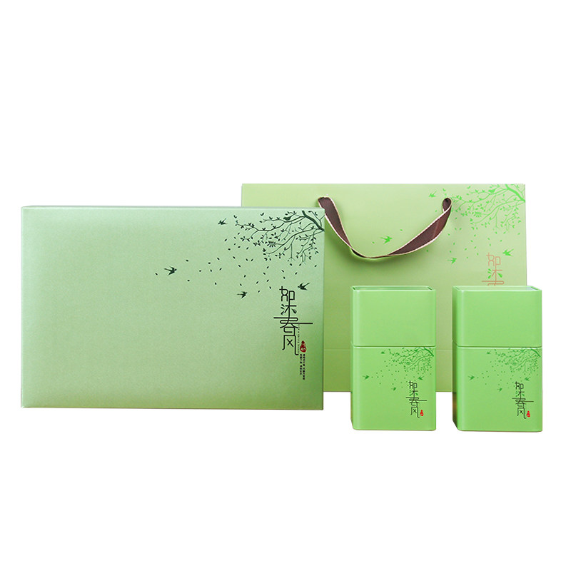 2019新款西湖龙井礼盒空盒高档精美创意包装半斤装绿茶茶叶包装盒