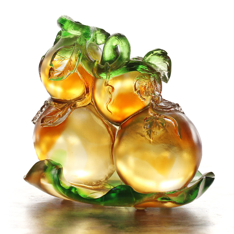 葫芦古法琉璃摆件招财福禄居家室内室内装饰装饰品摆件