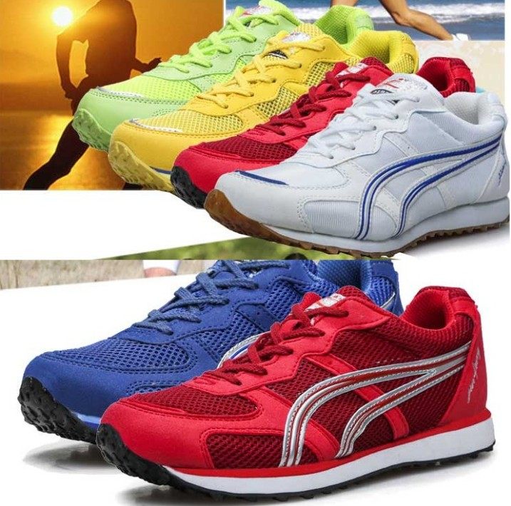 正品劲风慢跑鞋马拉松跑步训练运动鞋男女透气中考田径运动鞋