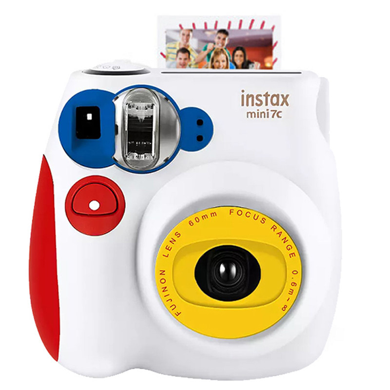 正品授权拍立得mini7c/7相机一次成像套餐含相纸升级傻瓜女生学生