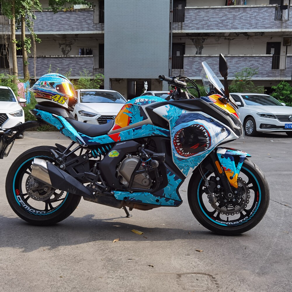 春风400gt650gt改装贴花花车衣全车贴纸个性防水车身贴纸