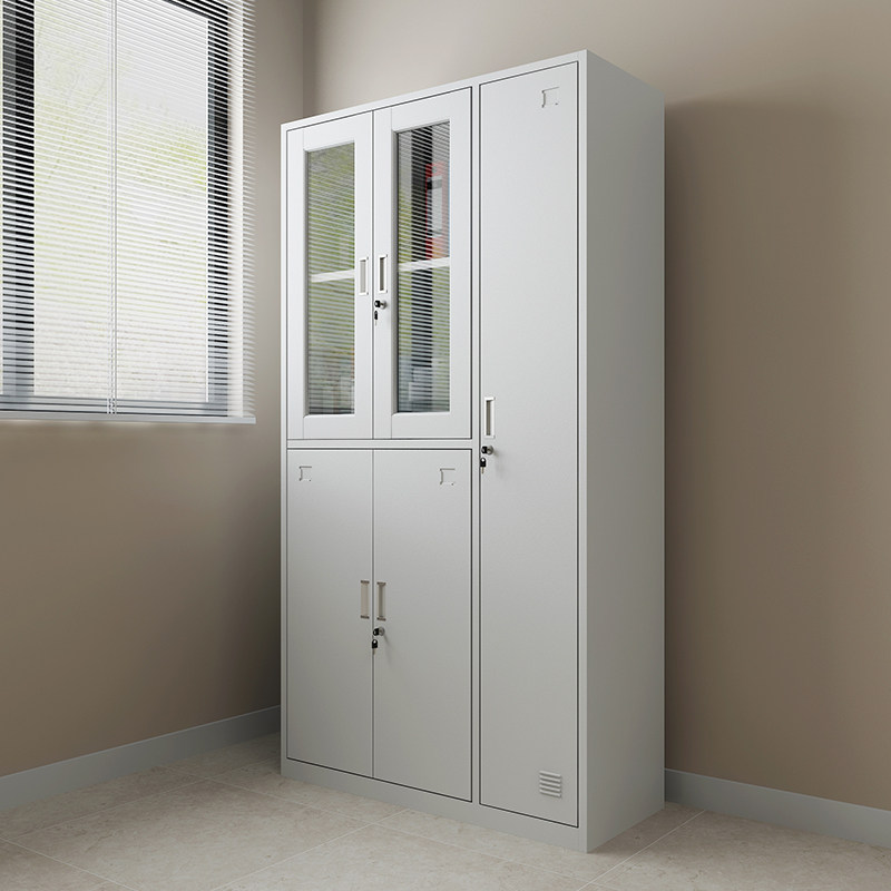 三箭更衣柜5门文件柜铁皮资料柜员员工柜挂衣柜更衣柜