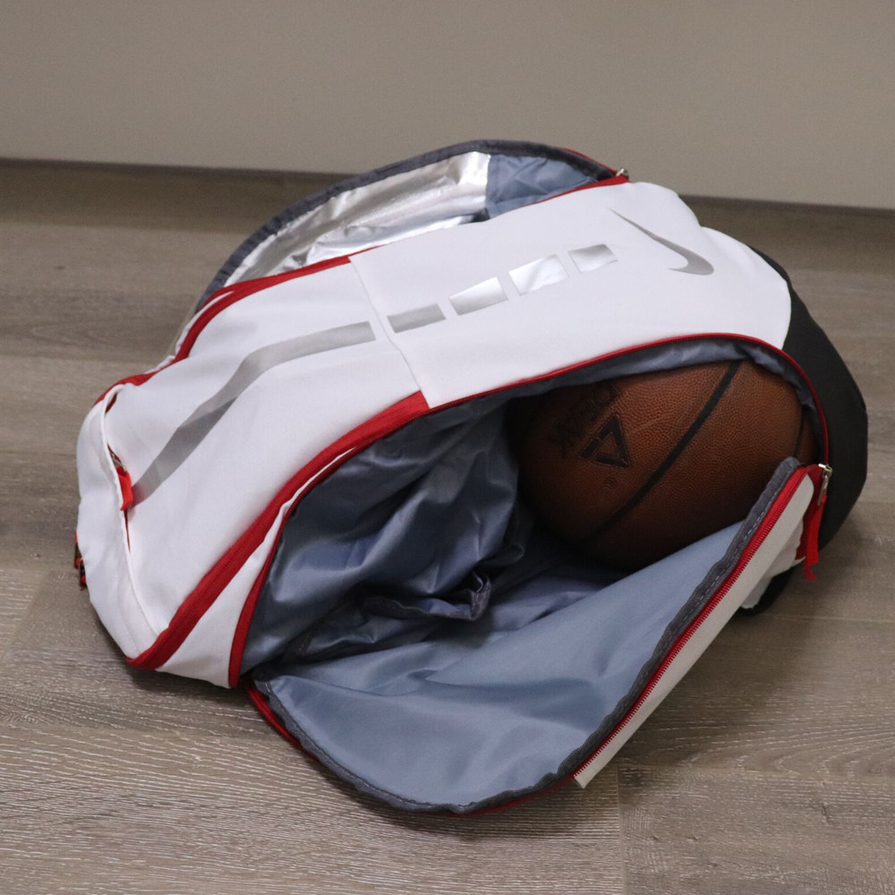 ua白色双肩包nba飞人篮球比赛aj库里干湿双肩背包