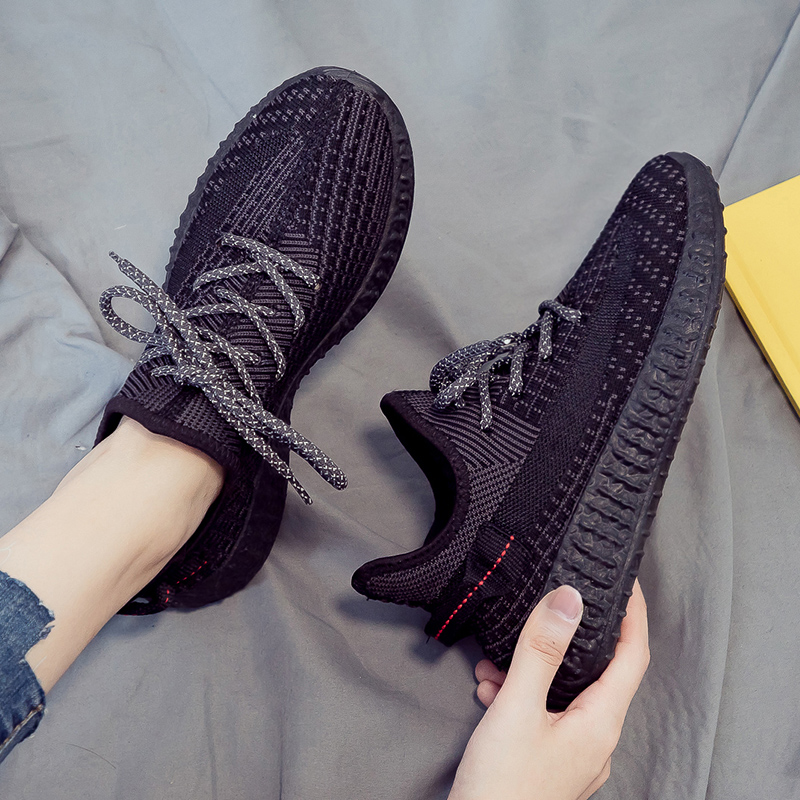 2021秋季新款运动帆布潮鞋透气网鞋潮流冬季男鞋百搭休闲板鞋布鞋