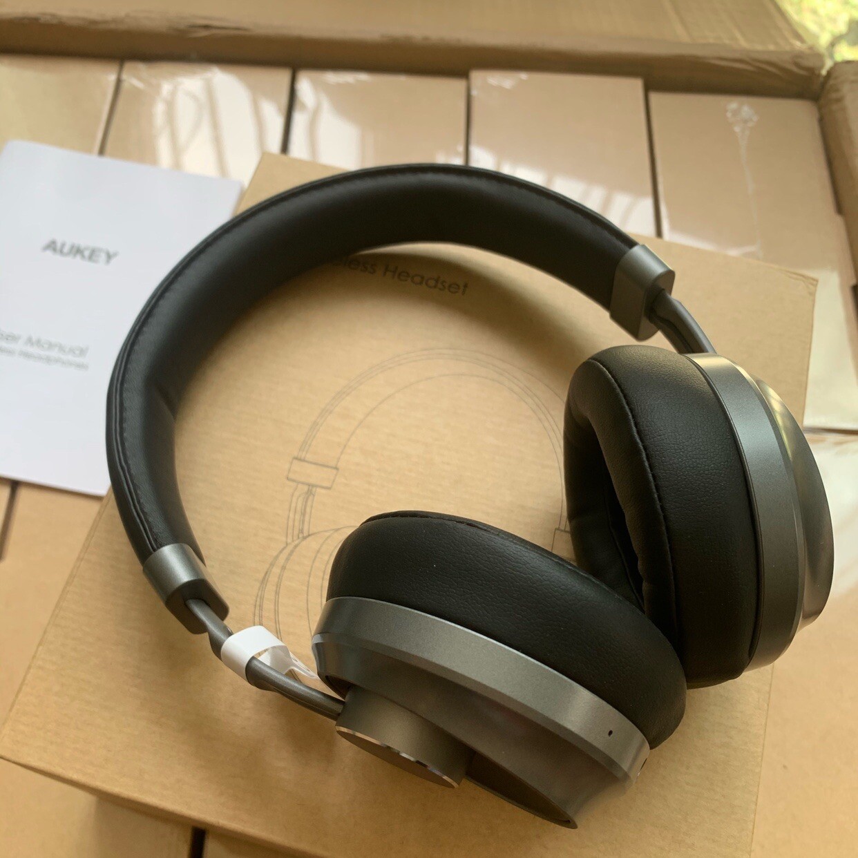 aukey傲基b52蓝牙头戴无线hifi耳机延迟aac蓝牙耳机