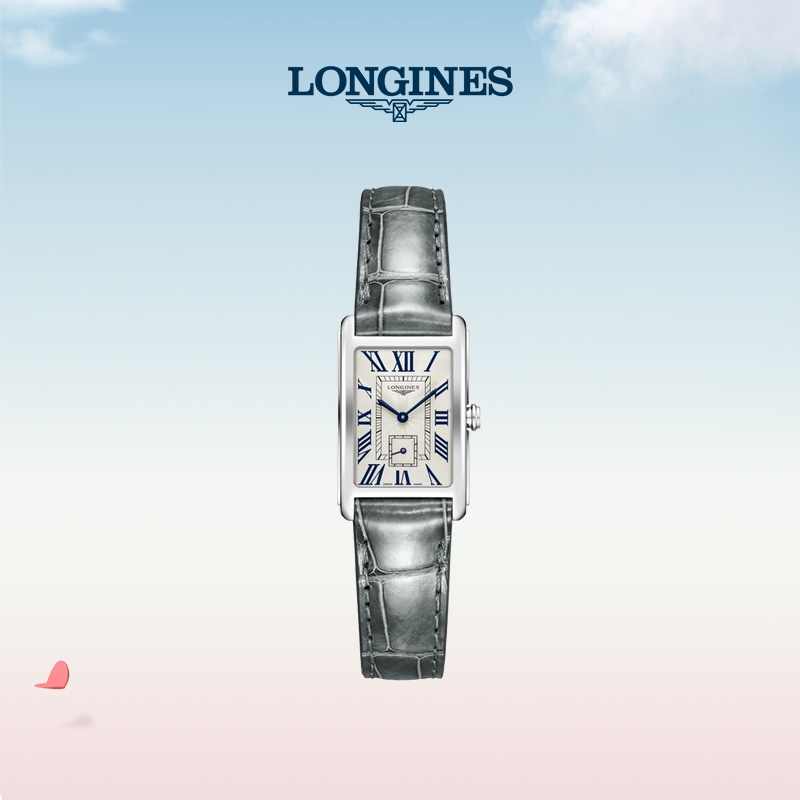 Longines浪琴 官方正品黛绰维纳系列女士石英表瑞士手表官网