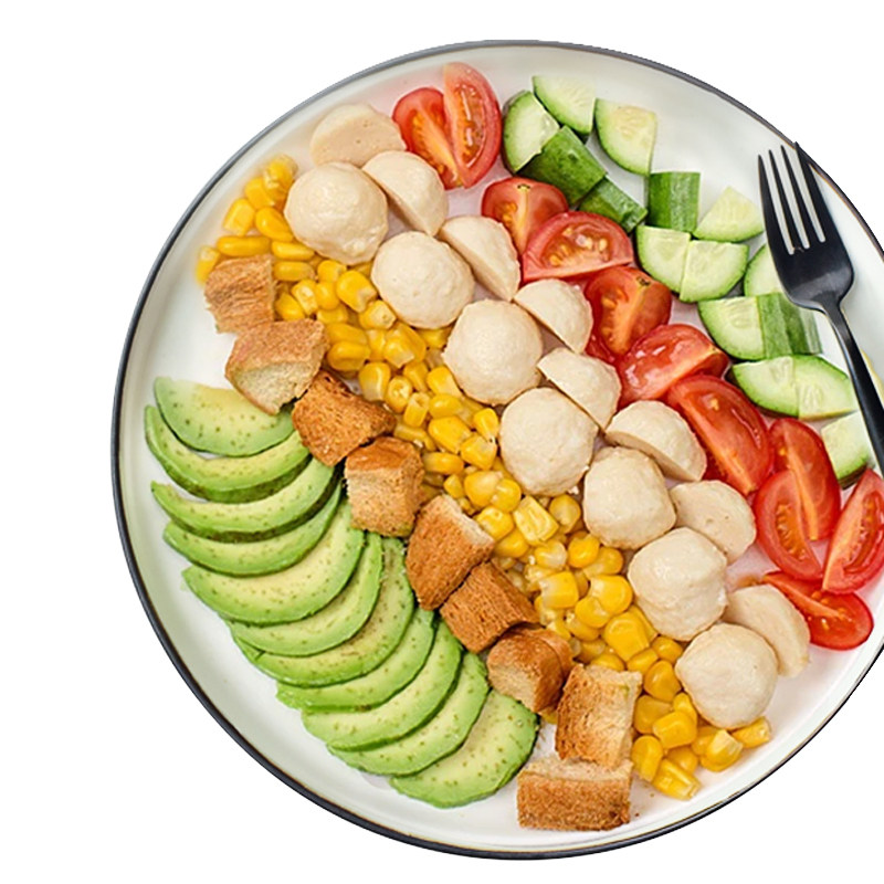 5袋装鸡胸健身即食代低脂轻食零食食品丸子子鸡鸡胸