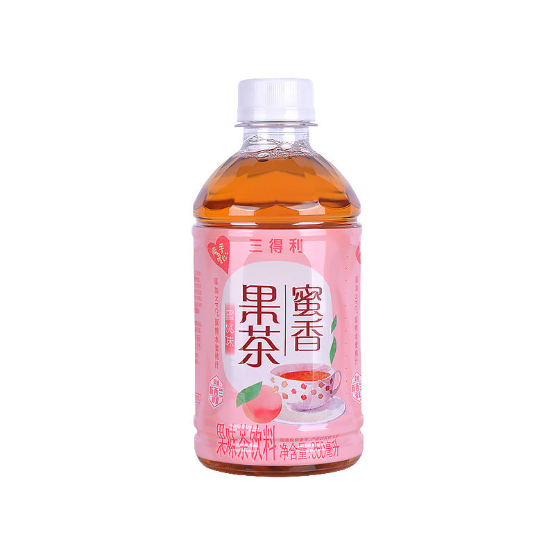 suntory三得利蜜香果茶水蜜桃风味蜂蜜红茶饮料350ml24瓶包邮