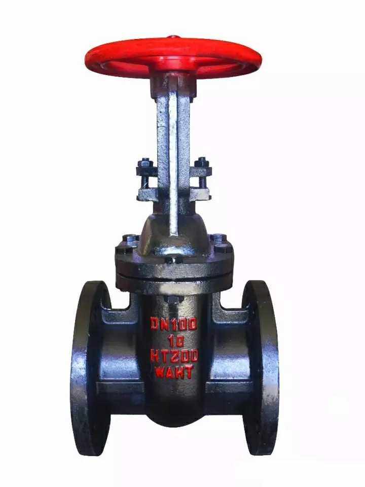 法兰闸阀铸铁z41t10明杆暗杆铜芯大体中体国标闸阀