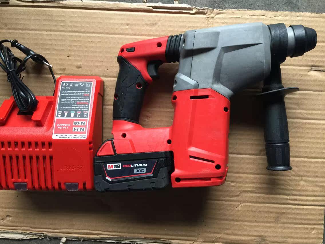 电锤原装正品milwaukee米沃奇18v无刷通用型电锤