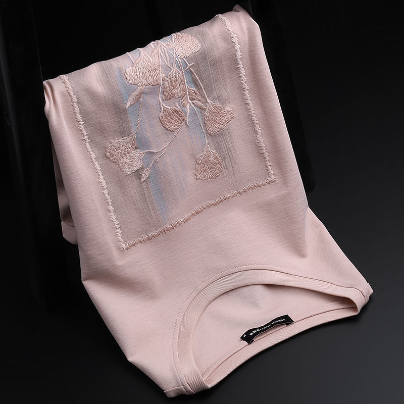 古鼎原创 短袖t恤男士2022夏季新款大码潮流休闲重工刺绣修身体恤