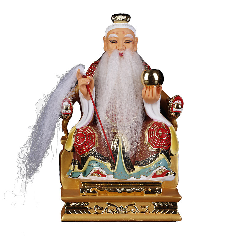 六壬神像仙师先师祖师佛像玻璃钢树脂敦煌道教装饰摆件