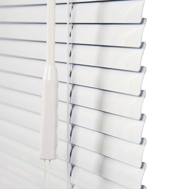 侧客厅布百合叶拉绳遮光升降百叶窗帘柔小窗帘百页卫生百叶帘百