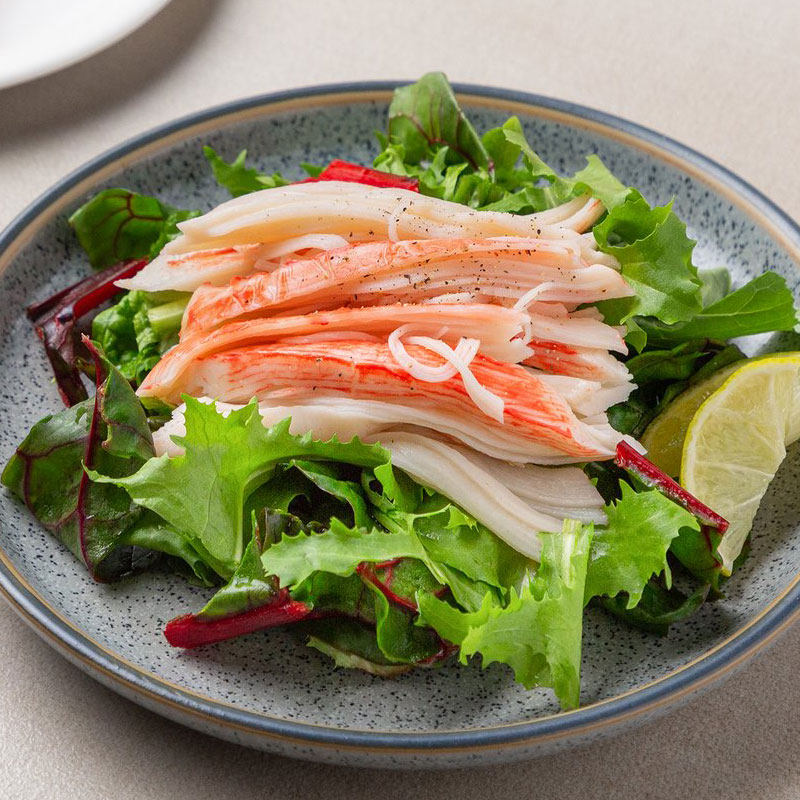 客唻低脂即食蟹味沙拉三明治手撕蟹柳蟹系列