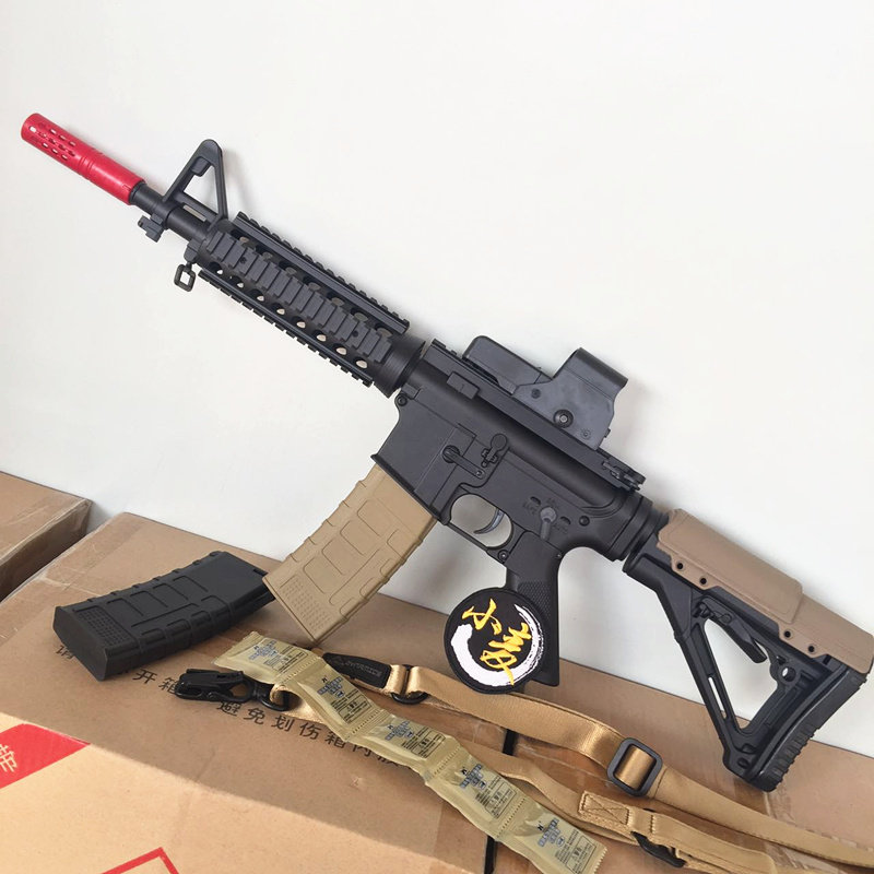 锦明8代m4水弹枪下供弹连发电动成人真人cs水弹抢儿童男孩玩具枪