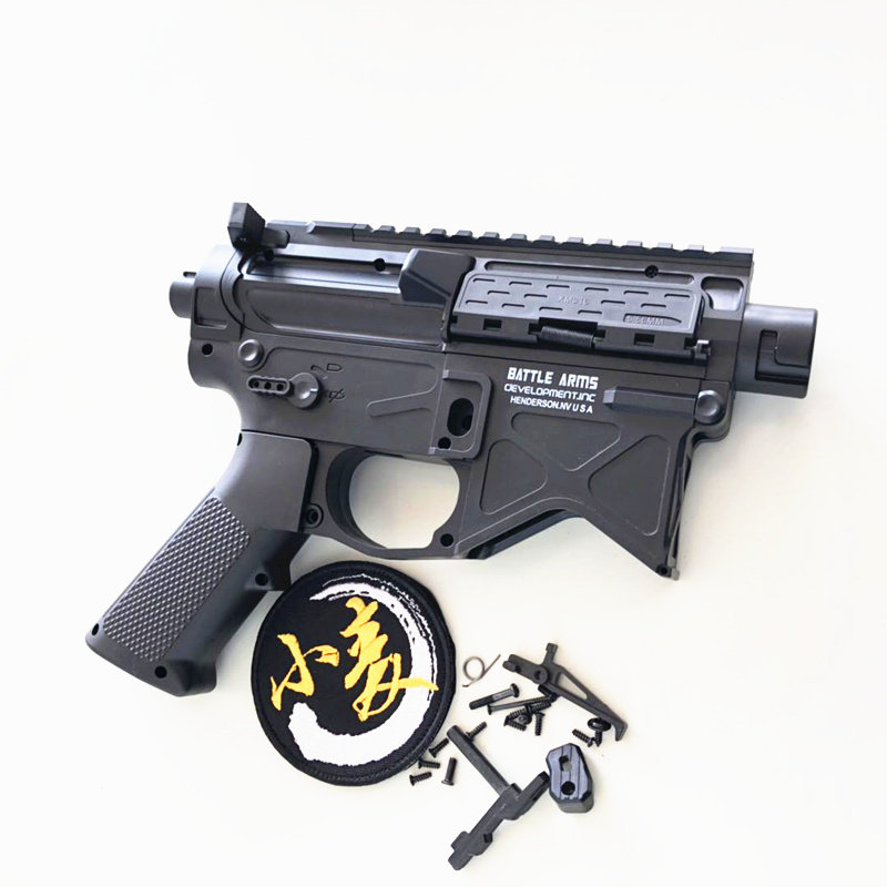 小麦改装水弹枪壳xm316机匣分体机匣外壳锦明8代波箱直插556机匣