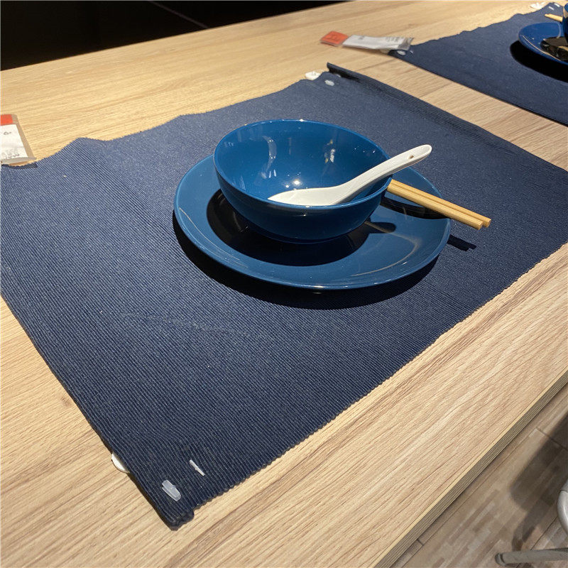 餐垫ikea宜家马里特里特餐桌布艺34x45厘米餐垫