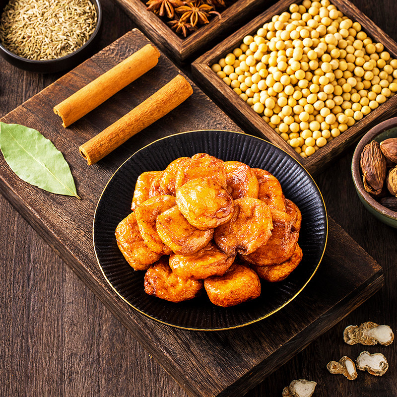 来伊份卤汁豆腐干125g袋装休闲零食豆制品小吃素食豆腐干