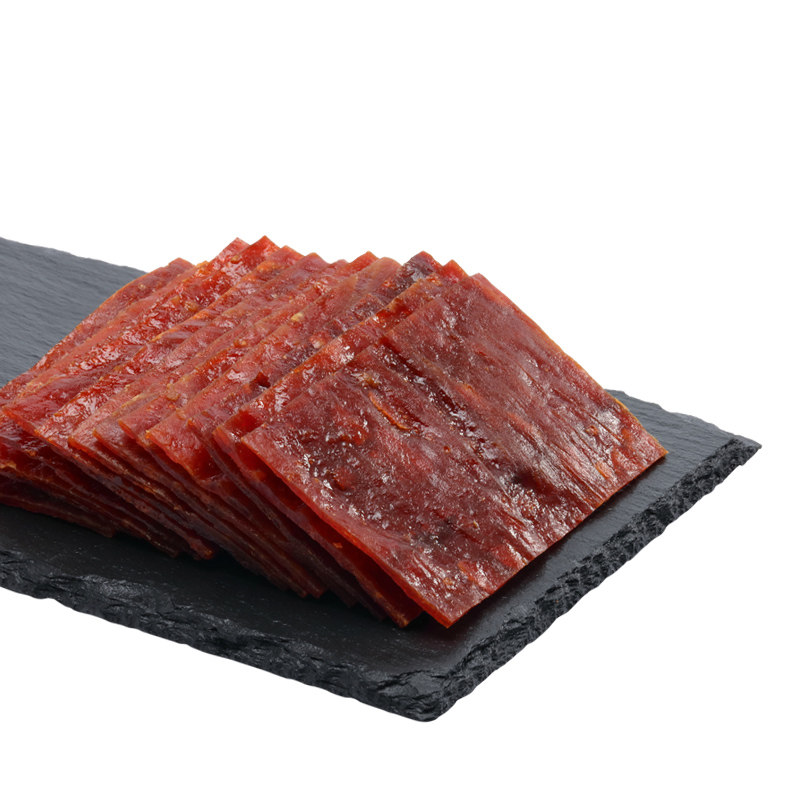 来伊份马来西亚风味猪肉脯250g微辣休闲零食靖江特产肉干小包散装