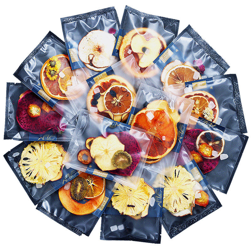 纯水果茶小袋装果干泡水花茶组合养生网红花果茶茶包冲水喝的饮品