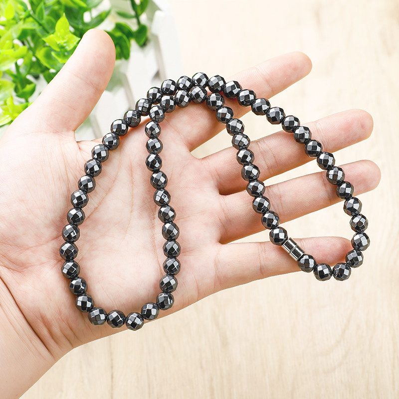 磁疗保健健磁吸铁磁石项链缓解颈椎疲劳男女项链