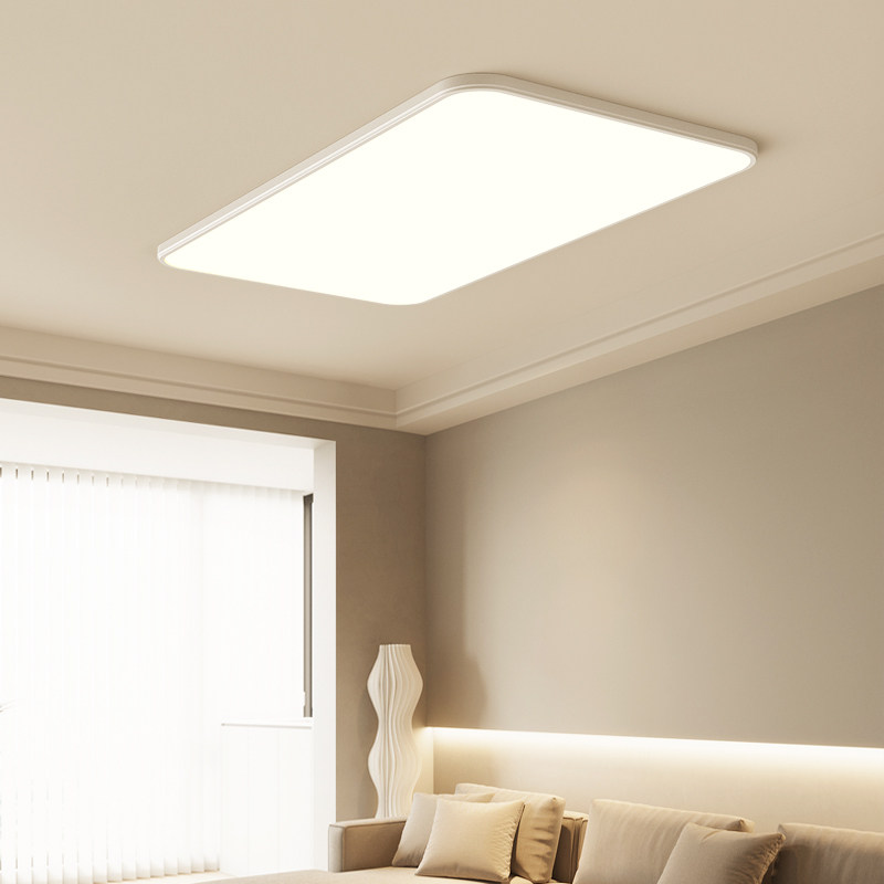客厅吸顶灯护眼蓝光高显指大尺寸极简超薄2022客厅吸顶灯