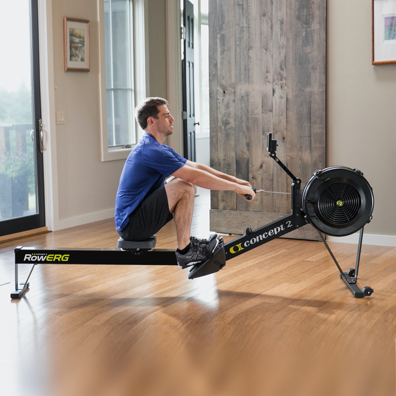 美国品牌concept2划船机风阻家用可折叠健身运动智能划船机