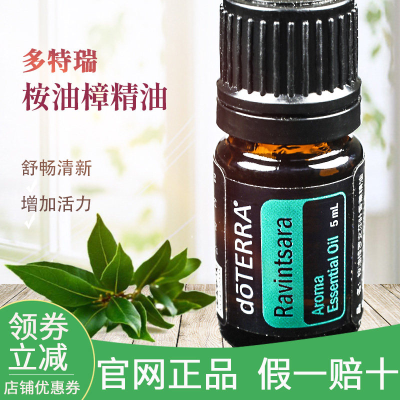 精油多特瑞桉油5mlravintsaradoterra官网正品罗文莎叶单方单方精油