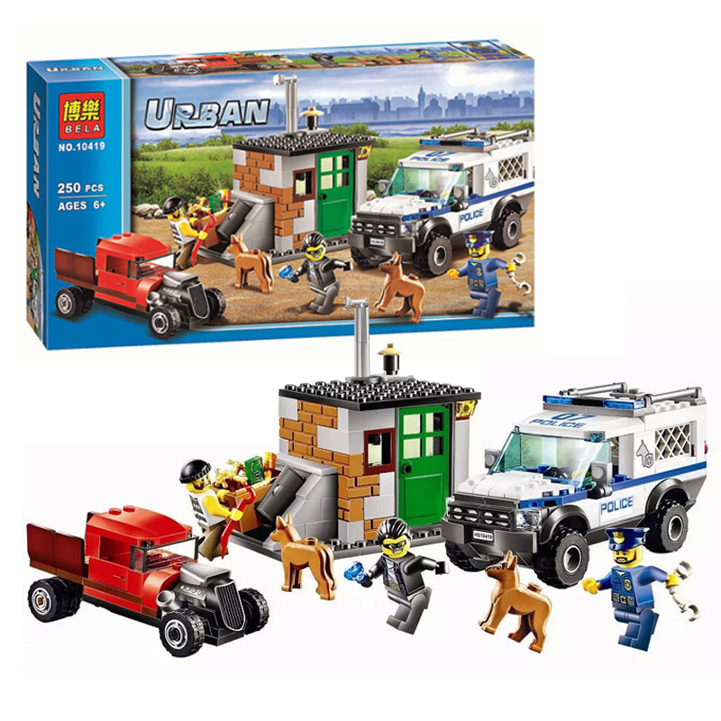 现货乐高城市警犬突击队60048拼装积木玩具汽车塑料积木