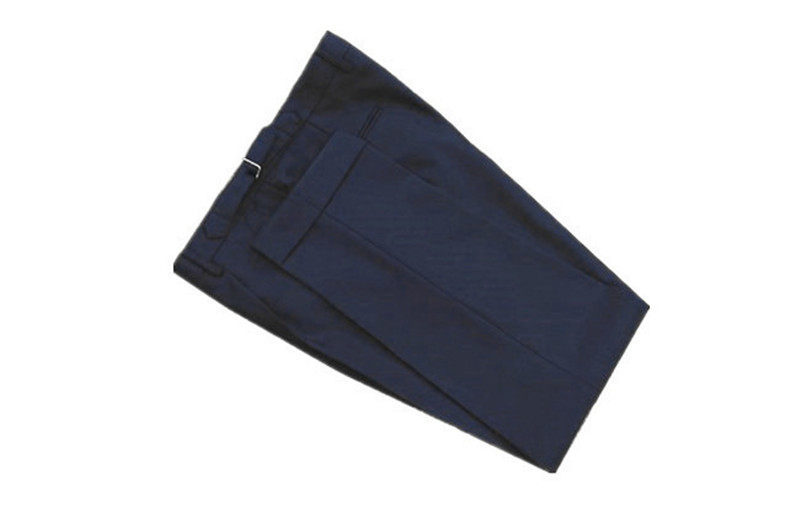 zorgvoor原创秋冬修身那不勒斯翻边西裤加厚免烫西裤